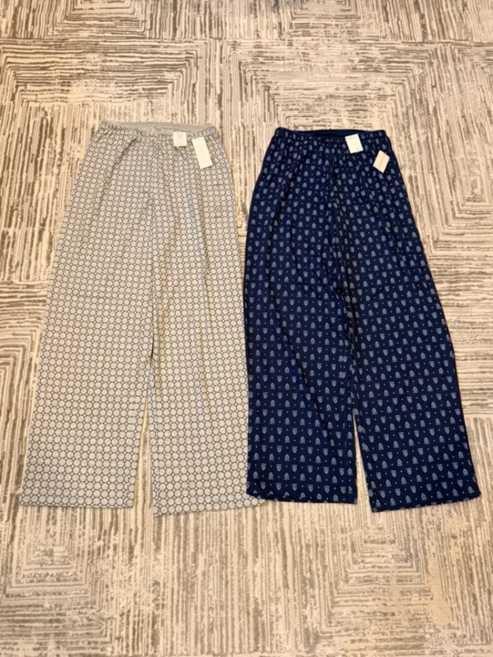 New w/tags Charter Club women's small lounge PJ 2-pair BUNDLE pants MSRP $56